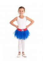Blue Little Adventures Girl American Hero Tutu Age 3-8 